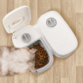 Dispenser de Comida Automático Inteligente | Para Cães e Gatos - Luna Fashion Style - Casa