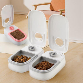 Dispenser de Comida Automático Inteligente | Para Cães e Gatos - Luna Fashion Style - Casa