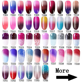 Esmalte em Gel Térmico GWS MOONQ - Luna Fashion Style - 