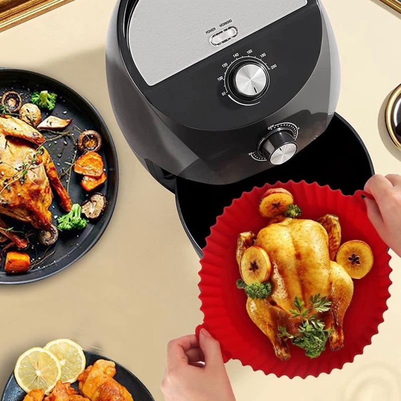 Forma para Air Fryer de Silicone - Luna Fashion Style - dplk_pdt_8815