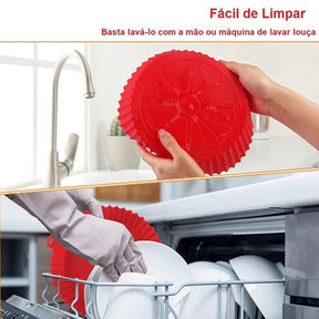 Forma para Air Fryer de Silicone - Luna Fashion Style - dplk_pdt_8815