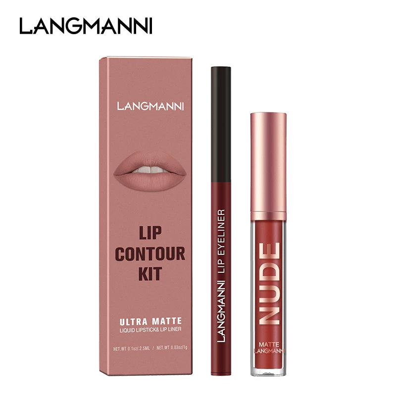 Gloss e Lápis Labial Langmanni - Luna Fashion Style - 