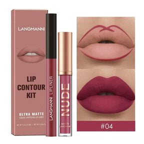 Gloss e Lápis Labial Langmanni - Luna Fashion Style - 