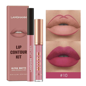 Gloss e Lápis Labial Langmanni - Luna Fashion Style - 