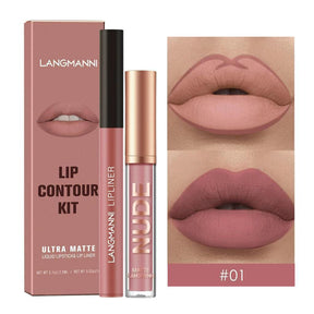 Gloss e Lápis Labial Langmanni - Luna Fashion Style - 