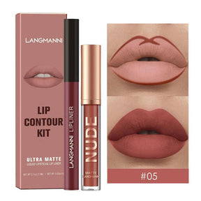 Gloss e Lápis Labial Langmanni - Luna Fashion Style - 