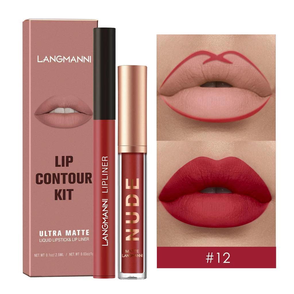 Gloss e Lápis Labial Langmanni - Luna Fashion Style - 