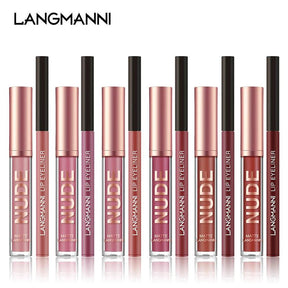 Gloss e Lápis Labial Langmanni - Luna Fashion Style - 