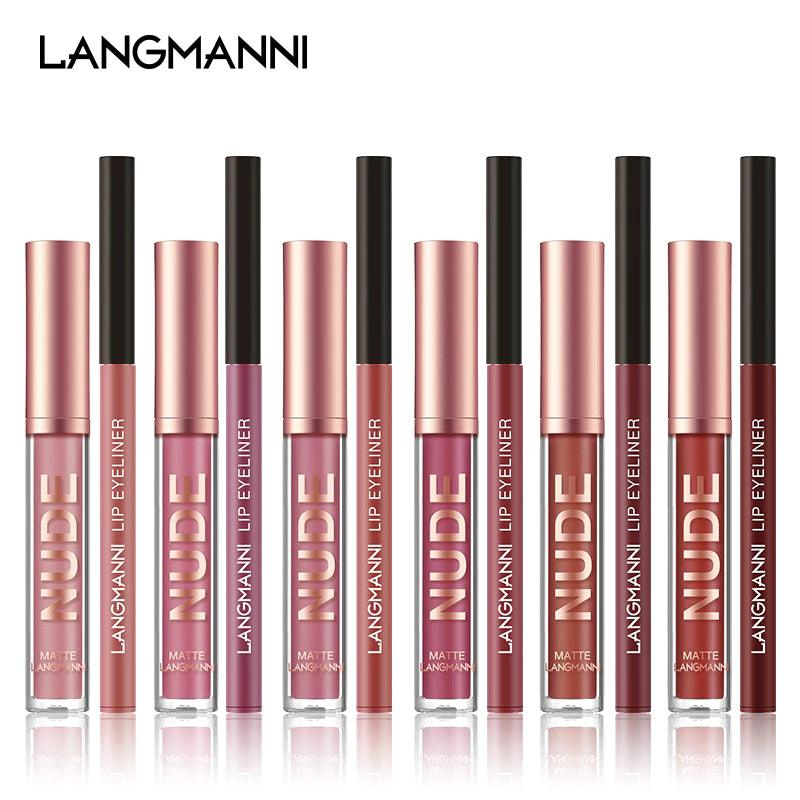 Gloss e Lápis Labial Langmanni - Luna Fashion Style - 