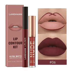 Gloss e Lápis Labial Langmanni - Luna Fashion Style - 