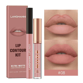 Gloss e Lápis Labial Langmanni - Luna Fashion Style - 