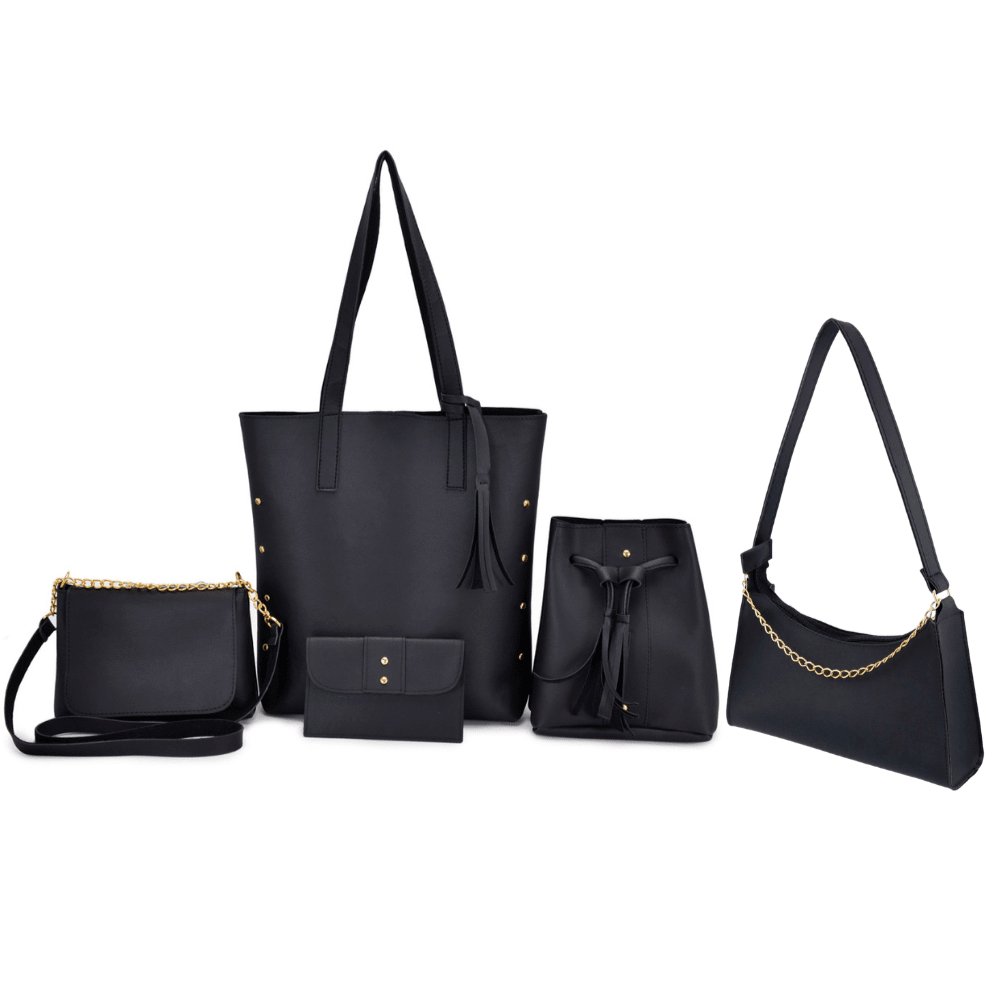 Kit Bolsa Feminina 5 Peças - Luna Fashion Style - 