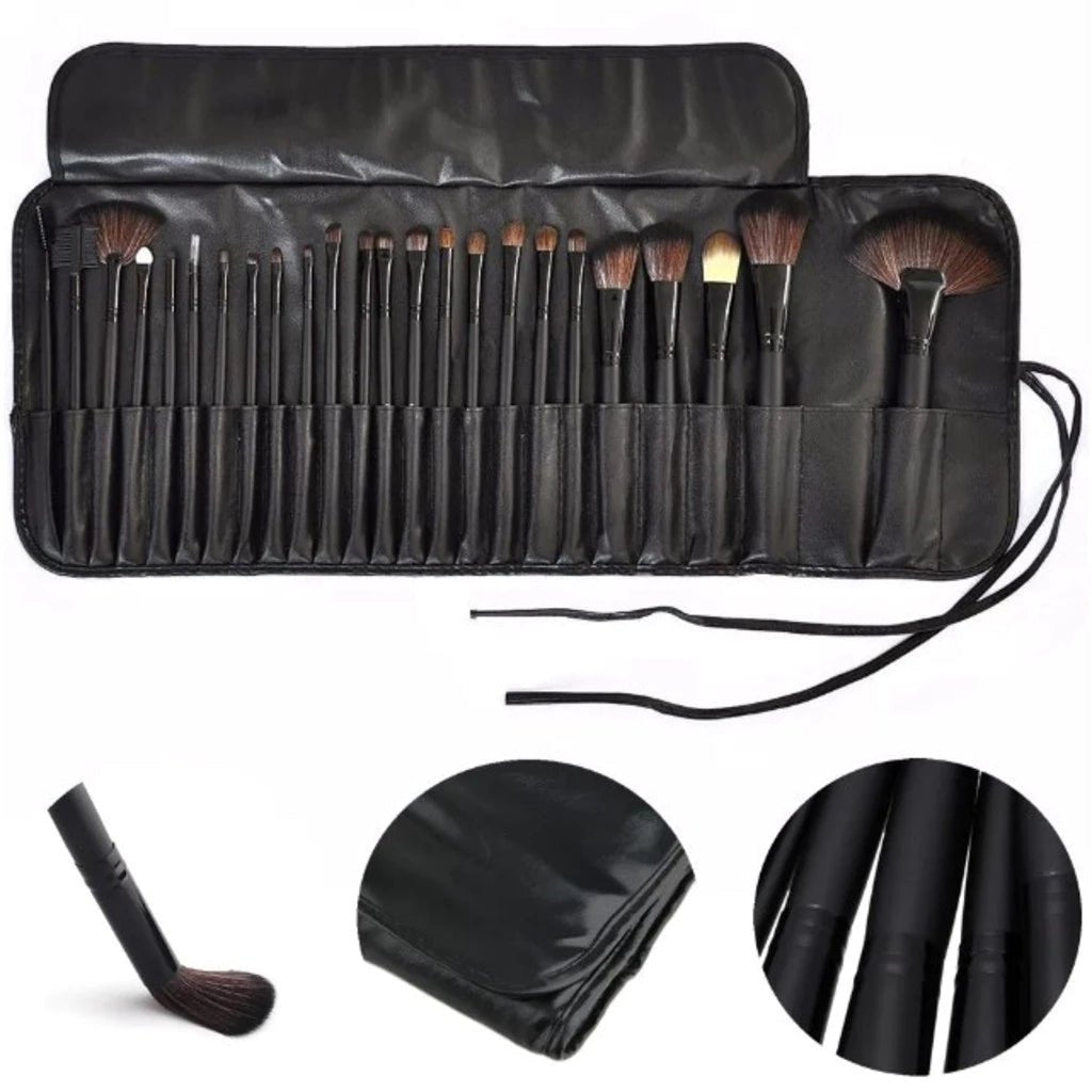 Kit de 32 Pincéis Profissionais - Luna Fashion Style - 