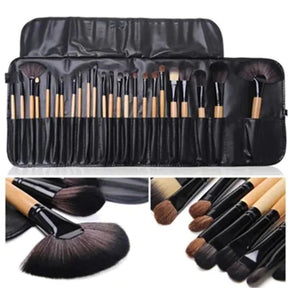 Kit de 32 Pincéis Profissionais - Luna Fashion Style - 