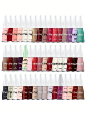 Kit de Esmaltes Risqué | 20 Cores Exclusivas - Luna Fashion Style - 