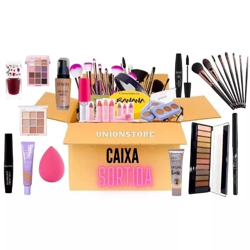 Kit de Maquiagem Completo com Pincéis - Luna Fashion Style - 