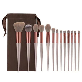 Kit de Pincéis Kabuki Profissional - Luna Fashion Style - 