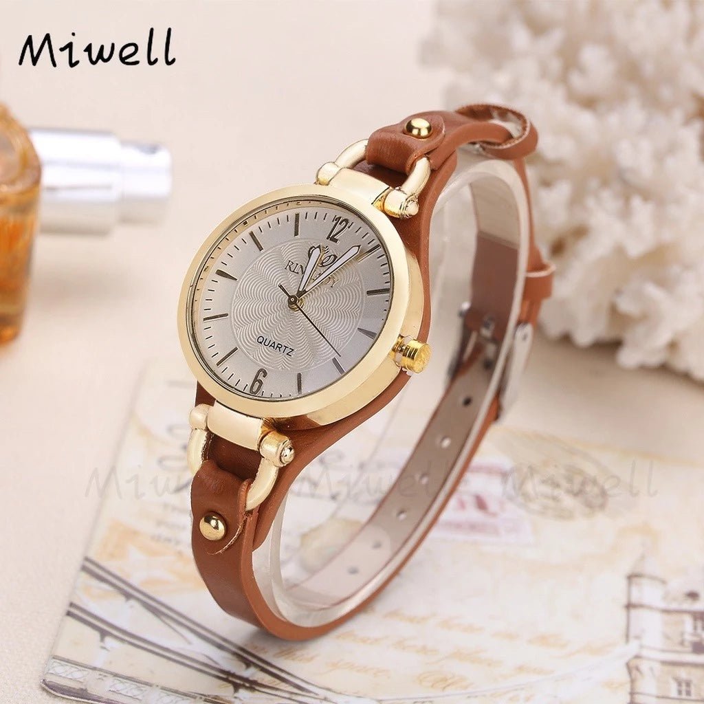 Miwell Relógio Feminino Casual - Luna Fashion Style - 