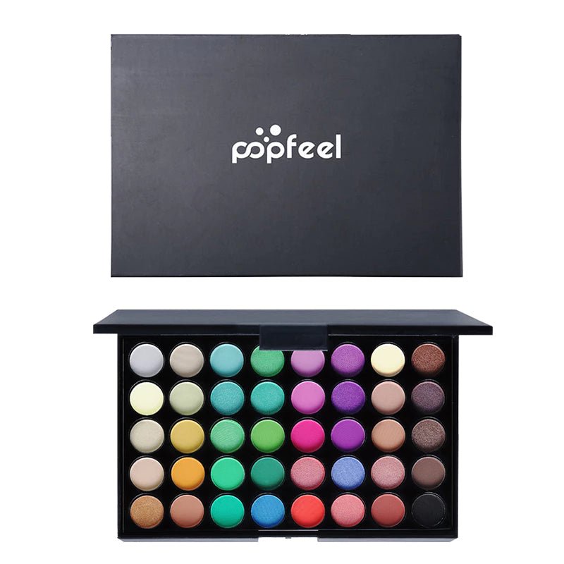 Paleta de Sombras 40 Cores - Luna Fashion Style - 