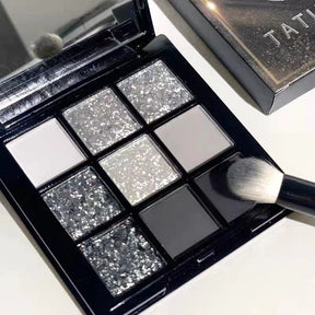 Paleta de Sombras 9 Cores | Efeito Perolado e Metalizado - Luna Fashion Style - 