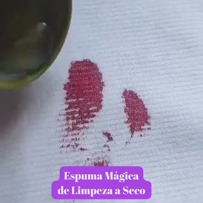Espuma Mágica Tira Manchas a Seco 30ml Jaysuing | Limpeza Rápida e Prática sem Água
