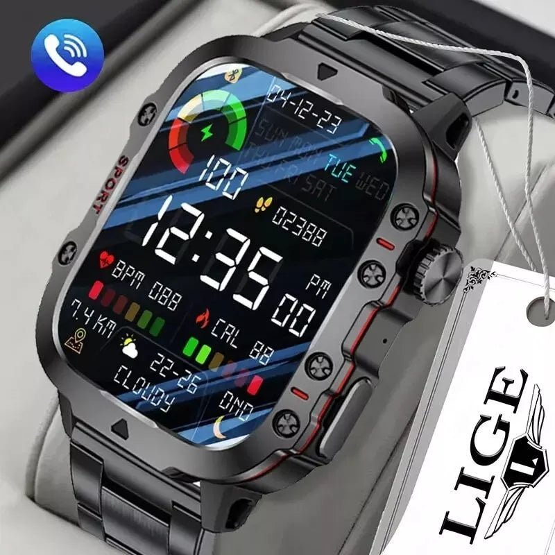 Relógios Esportivos Smartwatch LIGE | À Prova D'água - Luna Fashion Style - 