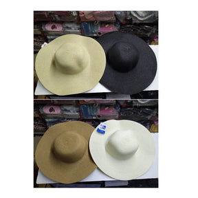 Sombrero casual o de playa con hermoso detalle de bufanda de voile / sombrero liso Sombrero de playa personalizable 