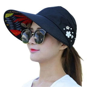 Sombrero de playa para mujer | Ala ancha 