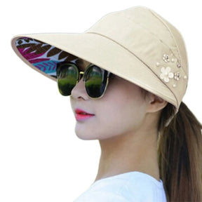 Sombrero de playa para mujer | Ala ancha 