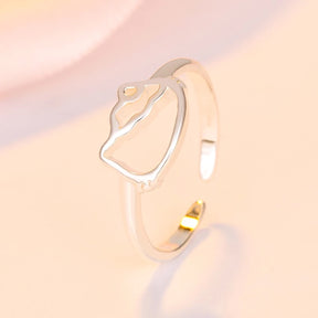 Anel Delicate - Prata S925 Ajustável e Minimalista