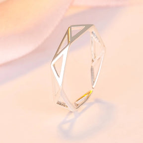 Anel Delicate - Prata S925 Ajustável e Minimalista