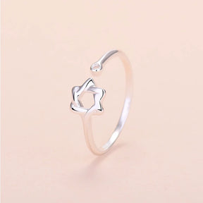 Anel Delicate - Prata S925 Ajustável e Minimalista