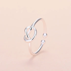 Anel Delicate - Prata S925 Ajustável e Minimalista