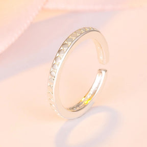 Anel Delicate - Prata S925 Ajustável e Minimalista