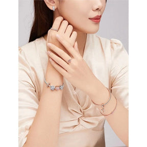 Anillo LoveShine - Plata 925 con corazón y circonita brillante