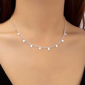 Grumet Kit - Choker Necklace and Bracelet Plated in 18K Gold and 925 Silver