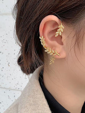 Brinco Ear Cuff Borboleta com Strass – Estilo Fairy, Feminino e Elegante